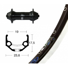 Predné koleso 28" Ryde Zac 19 / Shimano RM70