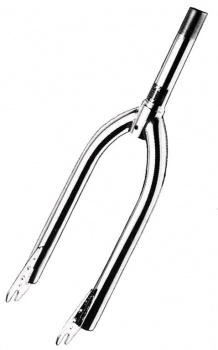 Vidlica predná pevná 20" TWN BMX Steel (Chrome)