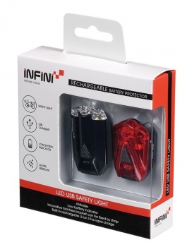 Osvetlenie predné a zadné mini Infini Lava I-260WR