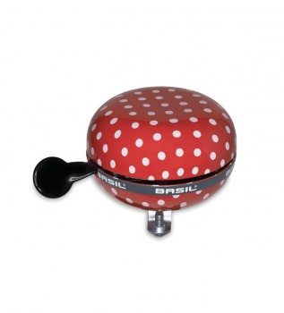 Zvonček klasik Basil Polka Dot Red/White